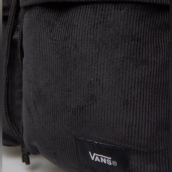 Vans Scatter Black Corduroy Backpack - Picture 3 of 6